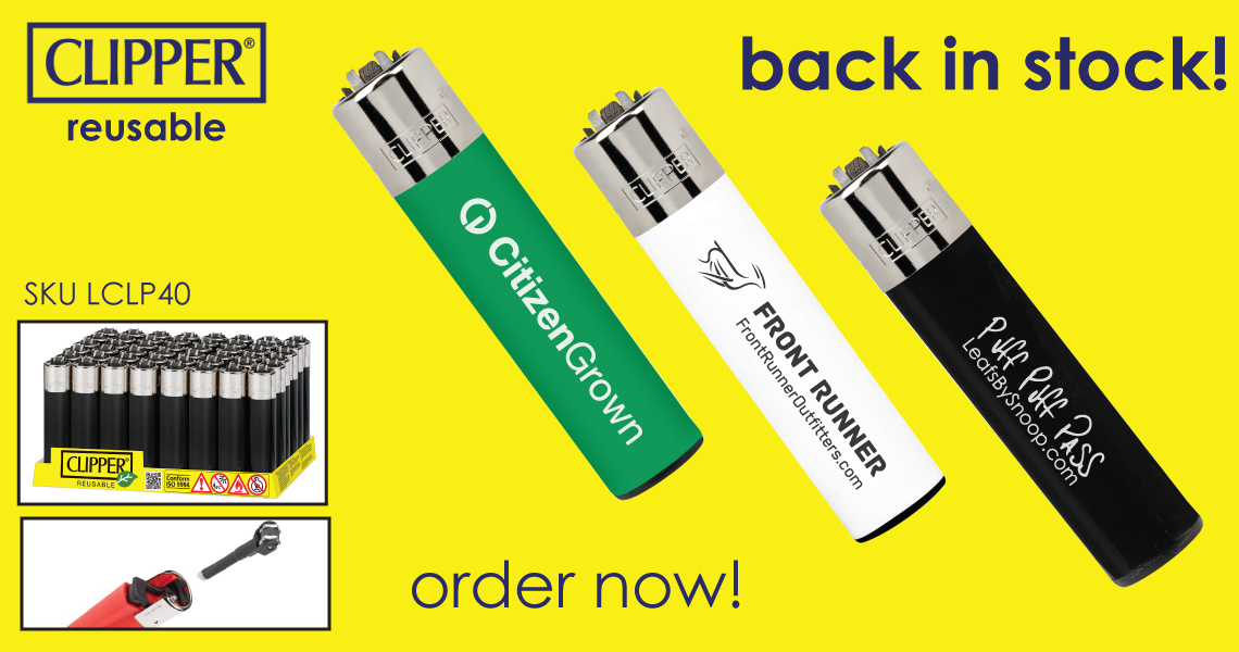 clipper lighters back in stock