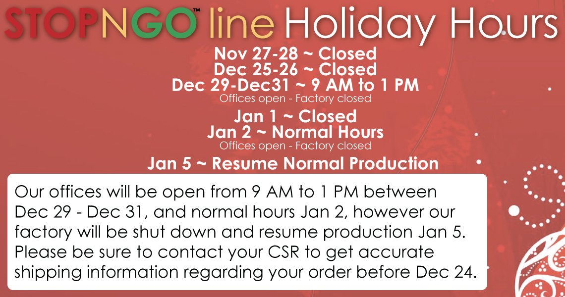 Holiday Hours