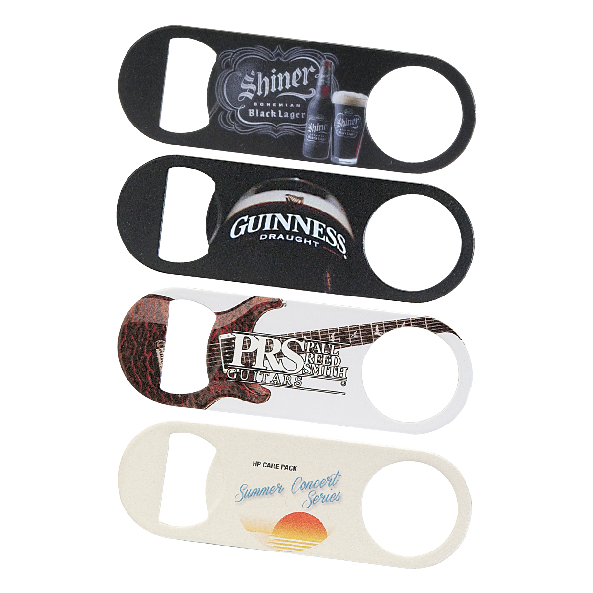 Short Paddle Style 4 Color Process (VERSAprint™) Bottle Opener
