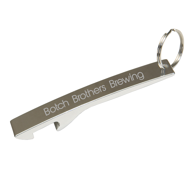 Anodized Aluminum Bottle Opener Keyring