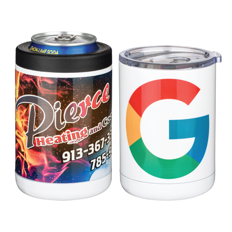 Arctic Beast 2 in 1 Can Holder Tumbler w/Full Color Sublimation