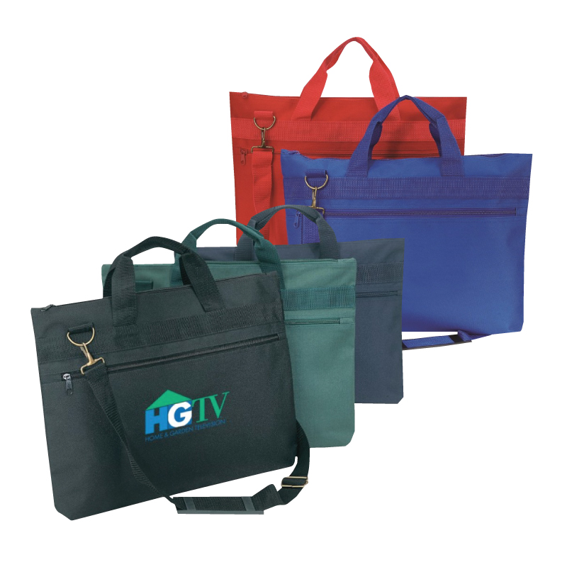 Large Document Bag w/Strap