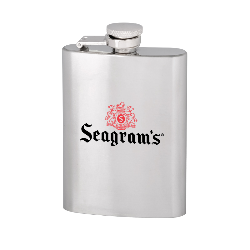 4 oz. Slim Stainless Steel Hip Flask