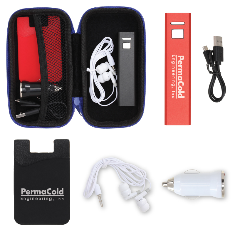 6 Piece Horizon 2200mAh Power Bank Tech Set