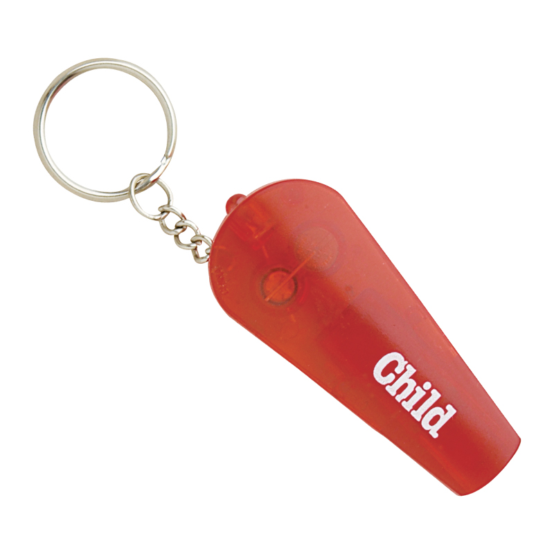 Pocket LED Key-Light & Whistle