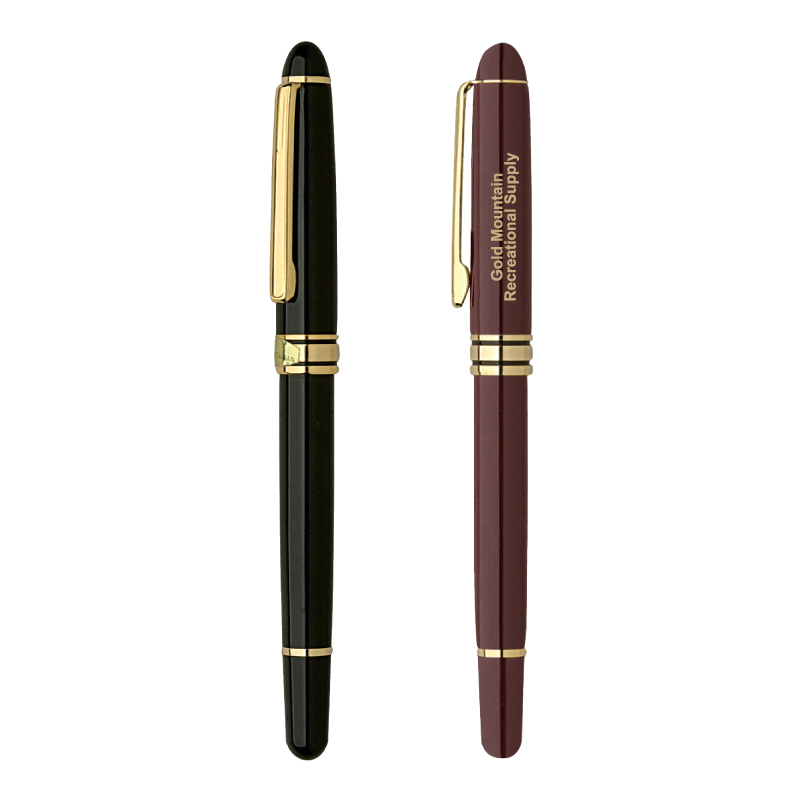 The Milano Blanc Rollerball Pen