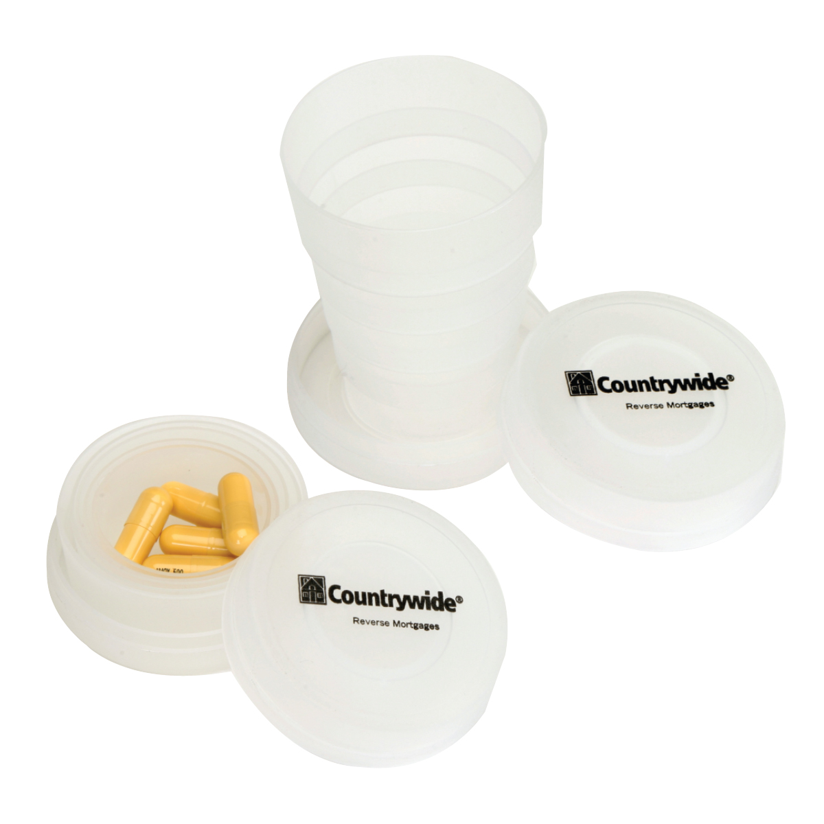 Collapsible Cup w/Pillbox