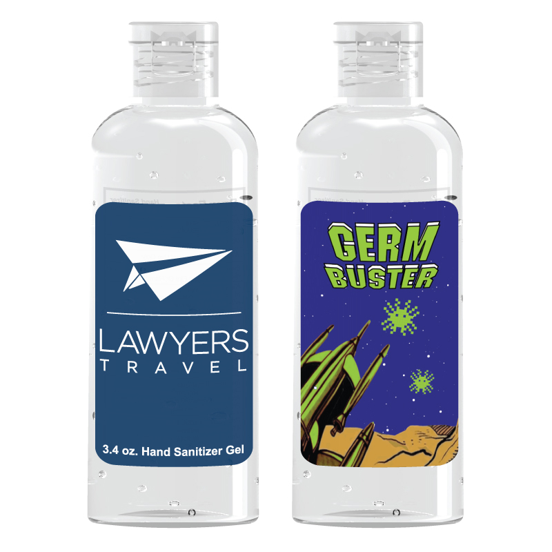 3.4 oz. 75% Antibacterial Hand Sanitizer Gel