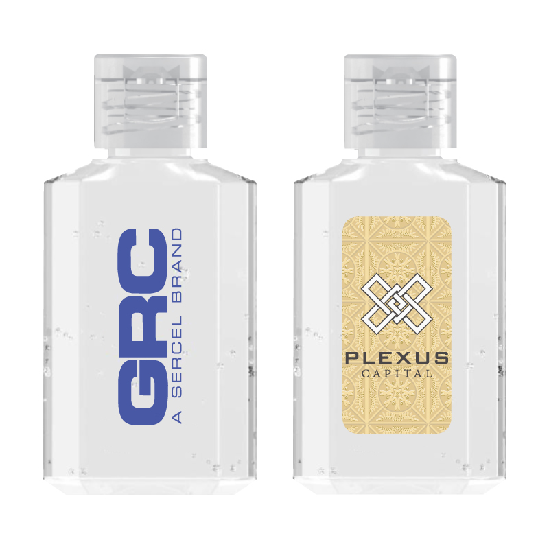 2 oz. 70% Square Bottle Antibacterial Hand Sanitizer Gel