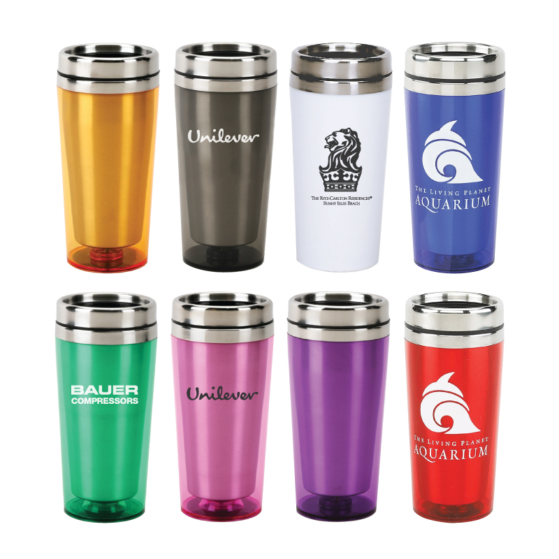 Merval 16 oz. Stainless Steel Lined Tumbler