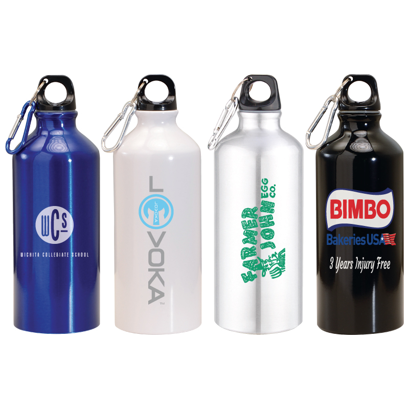 20 oz RVWFS Water Bottle with Carabiner Clip