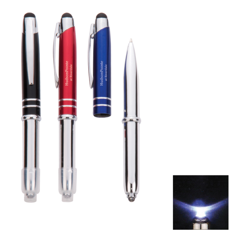 The Kraken 3-in-1 Stylus, Pen & LED Flashlight