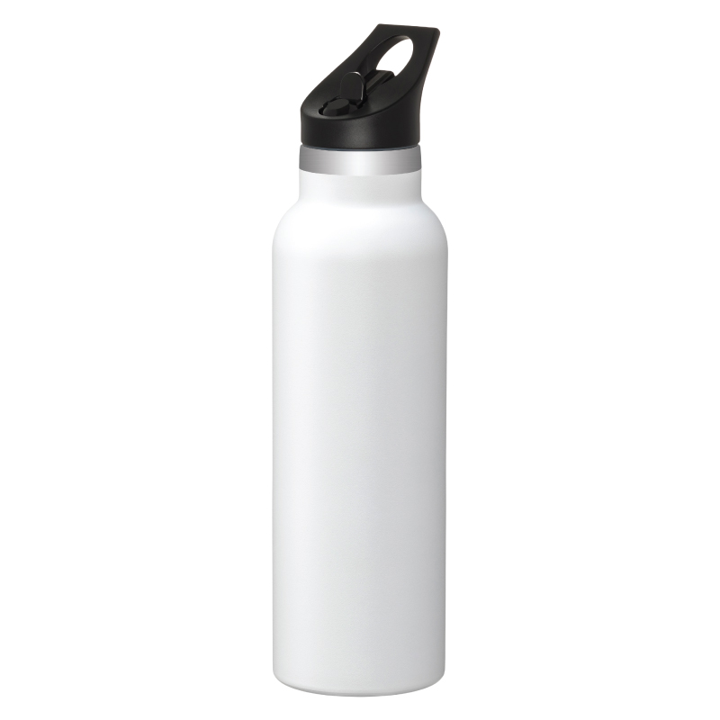 20 Oz Narrow Mouth Water Bottle With Straw Lid